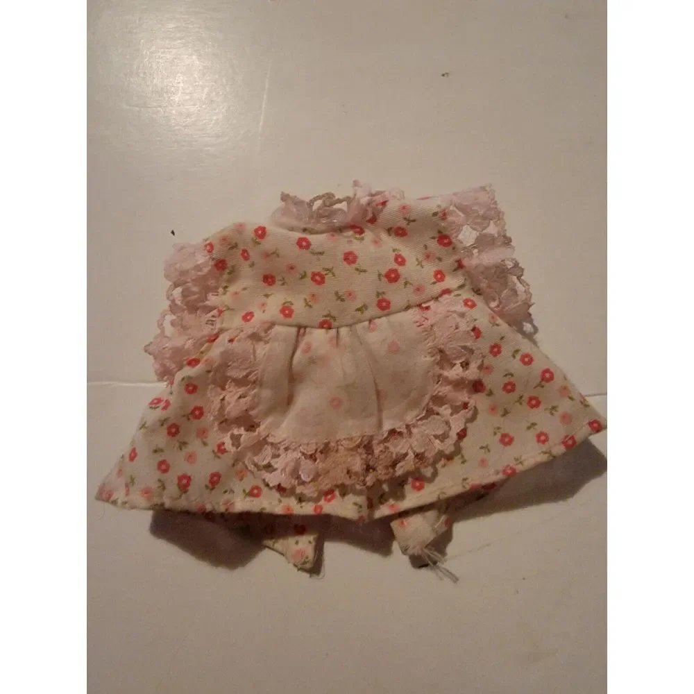 Vintage Barbie Ken Skipper Doll Accessory Clothing Floral Dress VTG